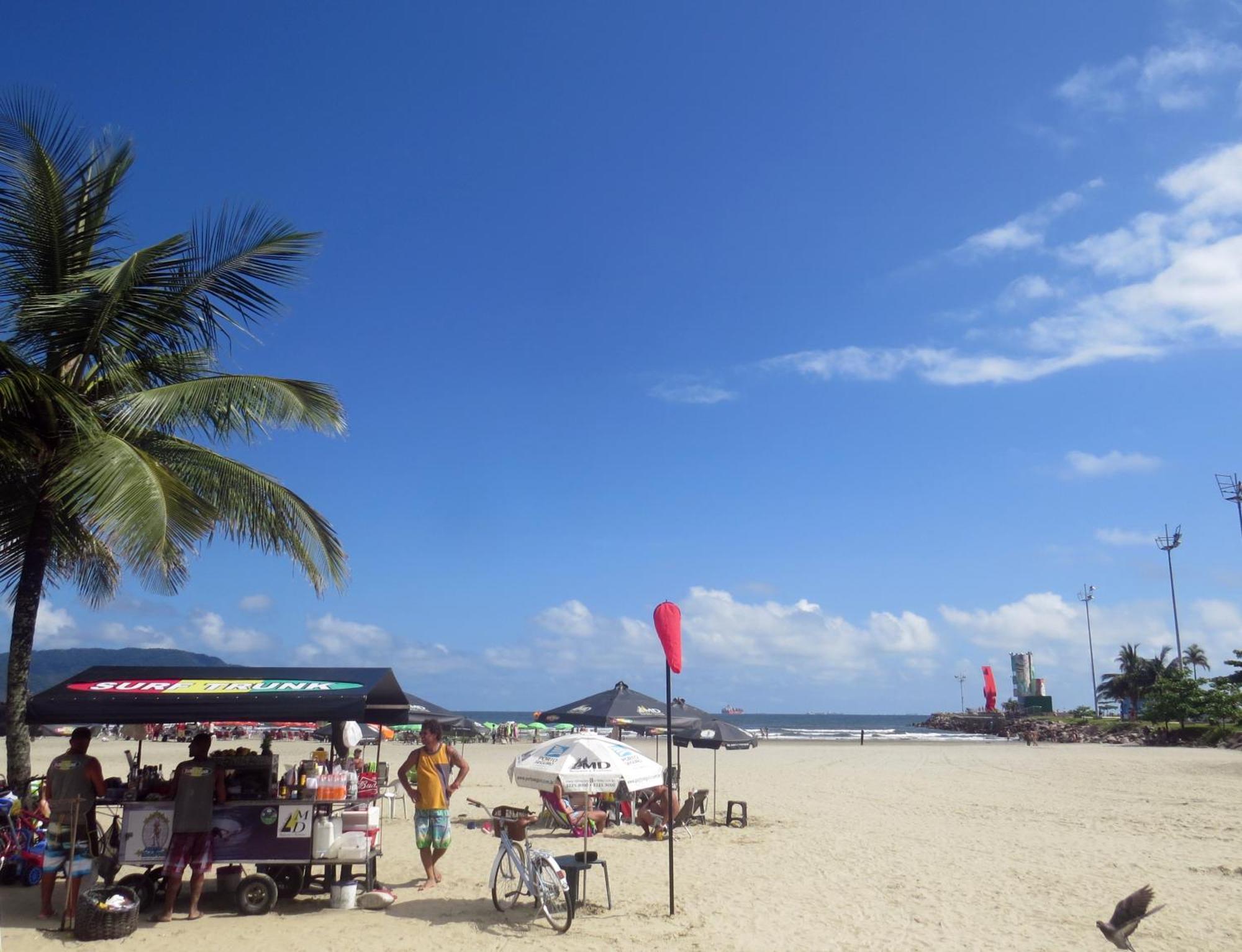 2 Dormitorios Frente A Praia Santos  Extérieur photo